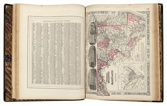 JOHNSON and WARD. Johnsons New Illustrated Family Atlas of the World.